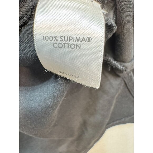 J. Jill Simply Supima Crew-Neck Tunic Black M Petite 100% Supima Cotton - Picture 3 of 9